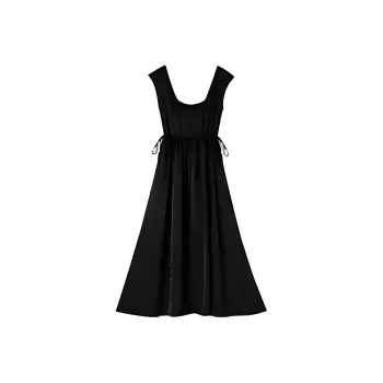Hacikis Sleeveless Dress Women's Ballet Black