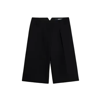Jacquemus Le Bermuda Ovalo Bermuda Shorts 'Black'