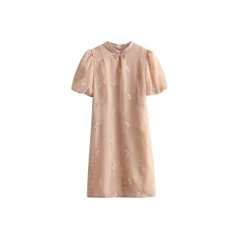 PAIN OR PLEASURE Short Sleeved Dresses Women's