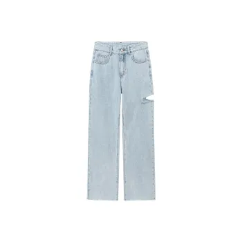CHUU Jeans Women's Light Denim Blue