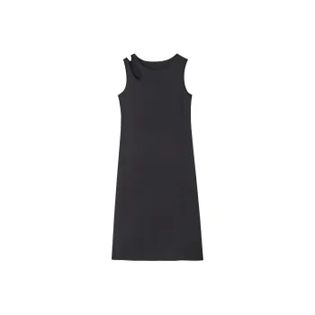 Mt SS24 Sleeveless Dress Women's Black
