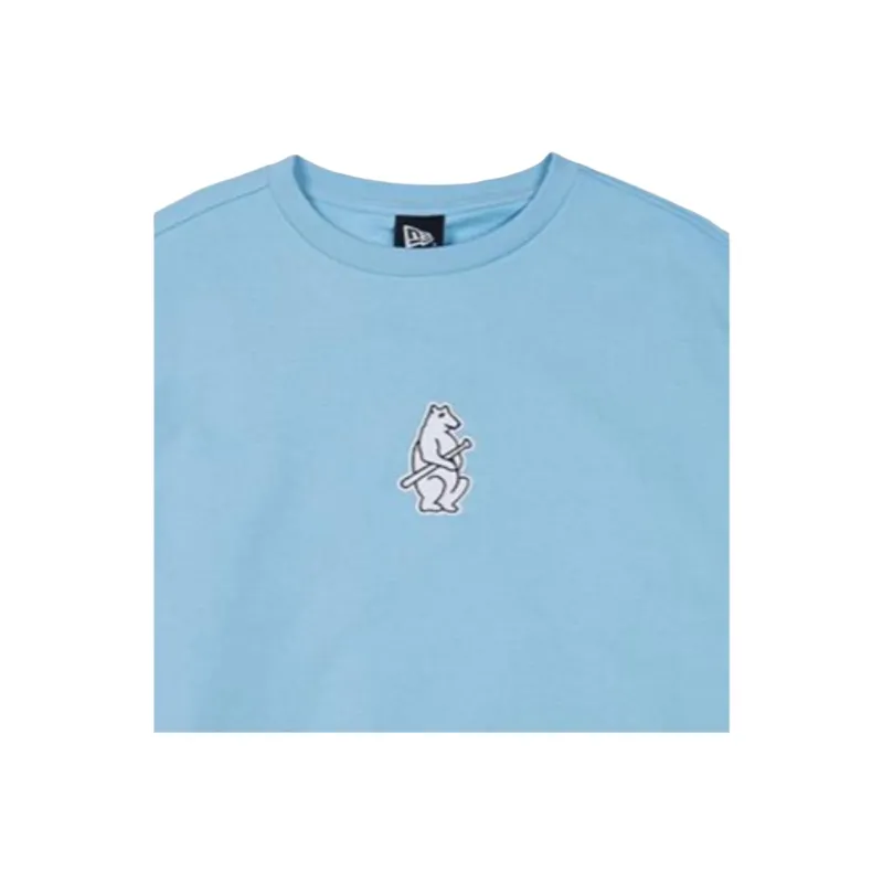 New Era Sweatshirt Unisex Light Blue-2