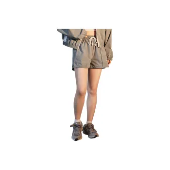 Tonlion Casual Shorts Women's Gray Tone
