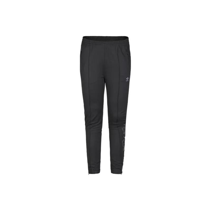 Adidas Originals SST TRACK PANTS Knitted Sweatpants Women's Black-0
