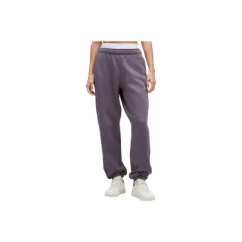 Lululemon Scuba Knitted Sports Pants Women's Mixed Color Night Black