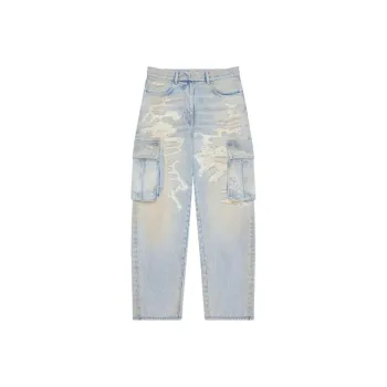 Givenchy Oversized Cargo Pants 'Light Blue'