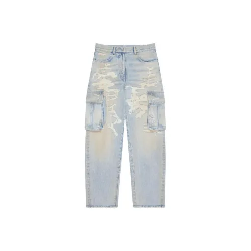 Givenchy Oversized Cargo Pants 'Light Blue'