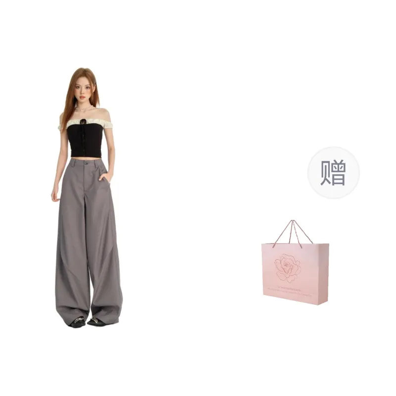 ZAZN Casual Pants Women's Black-24