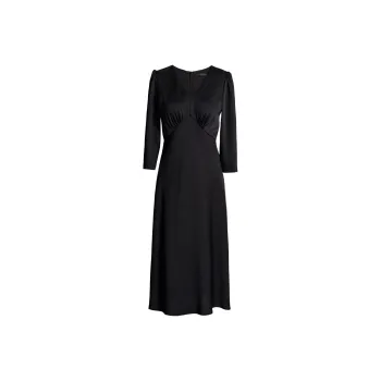 ROEYSHOUSE Long Sleeved Dresses Women's Black