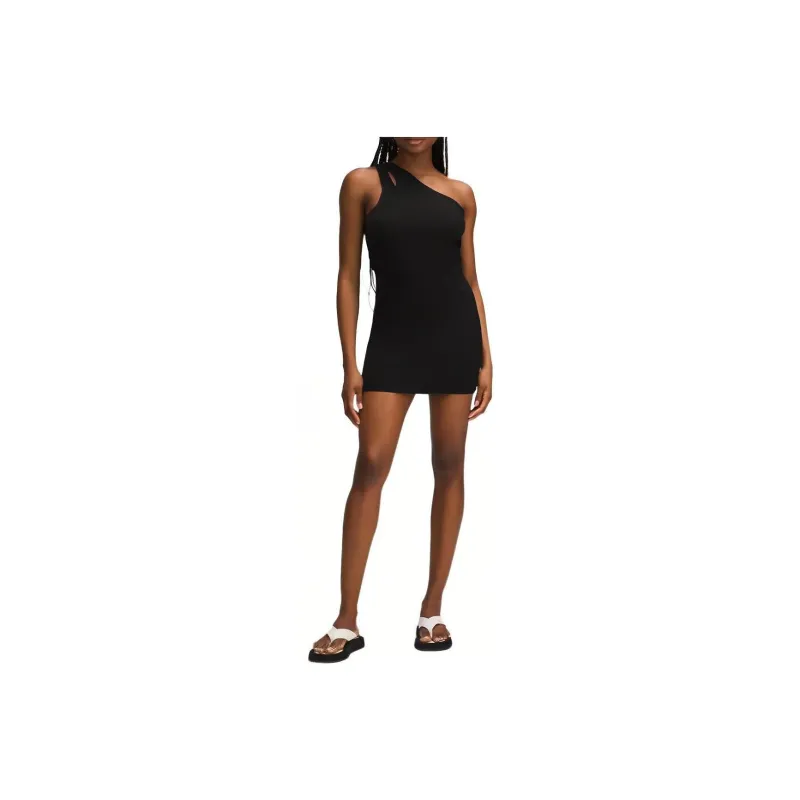 Lululemon Asymmetrical Knit Dress Slip Dress Women's-4