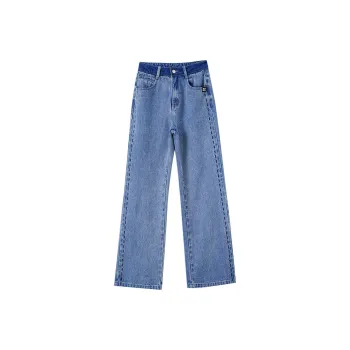 OUNIXUE Jeans Women's Blue