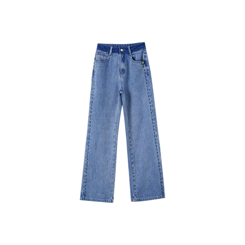 OUNIXUE Jeans Women's Blue-0