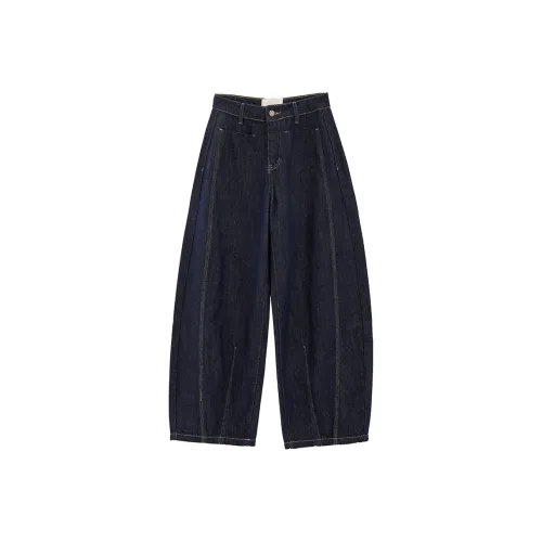 EDX Jeans Women's Navy Blue