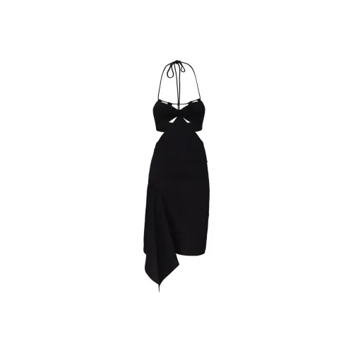 PINKO American Pie Cut Out Sleeveless Dress