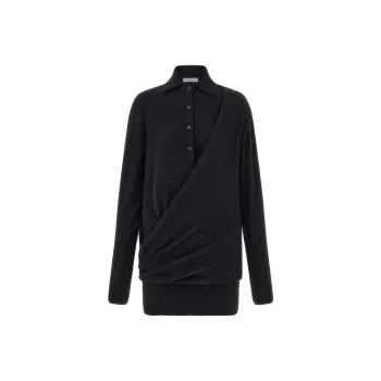 Ferragamo Knitted Polo Dress