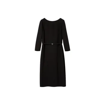 GUCCI Long Sleeved Dresses Women's Black