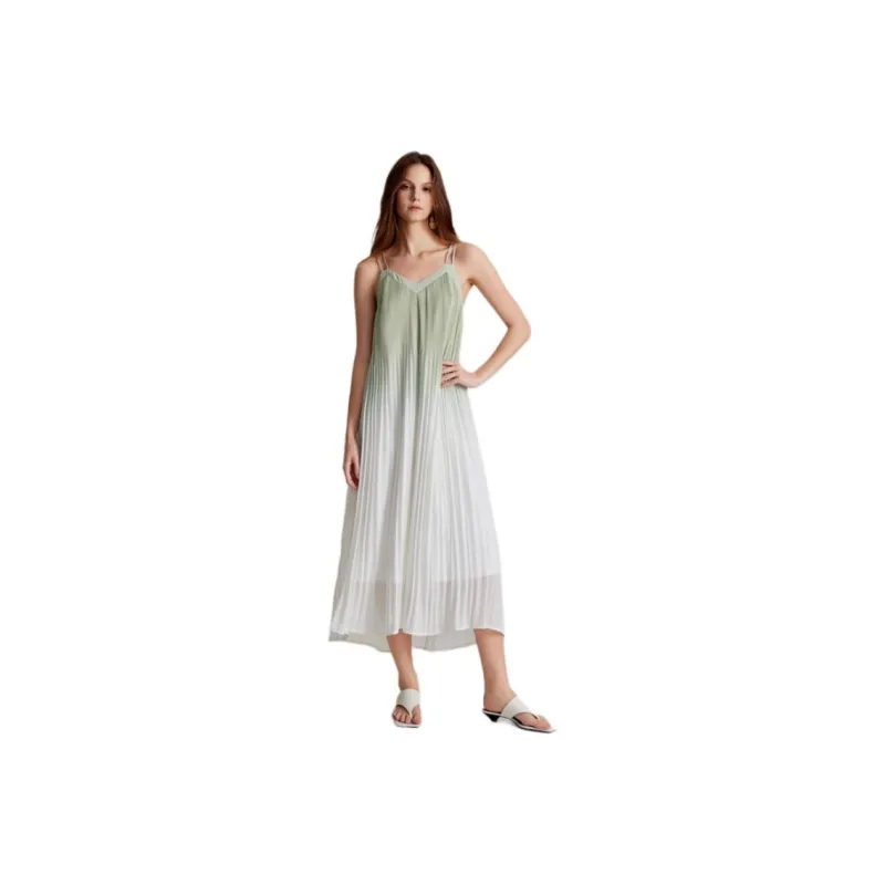 ELLE Slip Dress Women's Minimalist Style Versatile-6