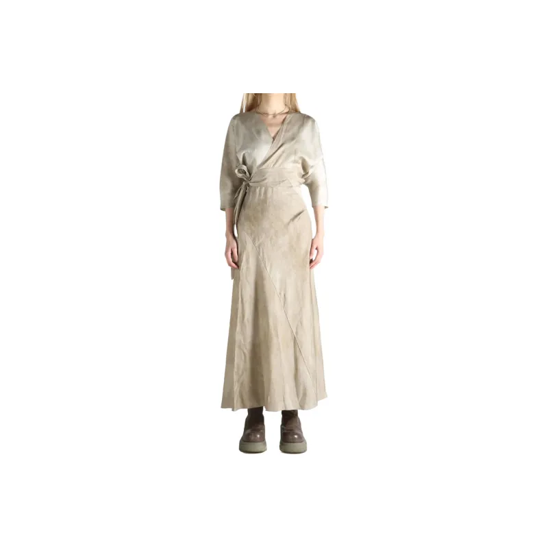 CORTANA Long Sleeved Dress Women's Beige-0