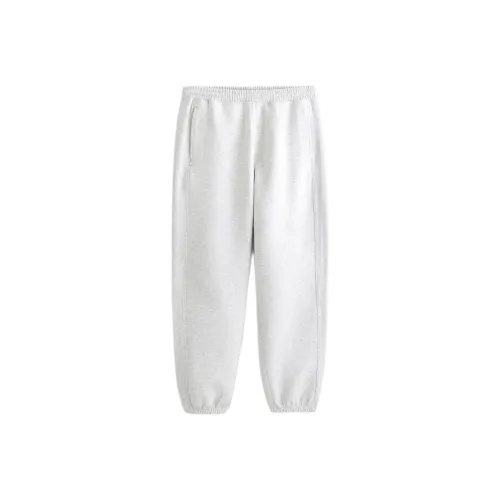 Abercrombie＆Fitch Knitted Sports Pants Women's Light Gray