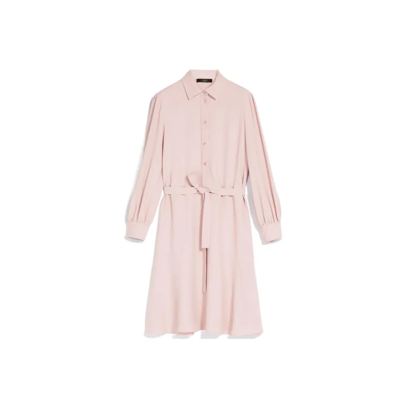 WEEKEND MaxMara Long Sleeved Dress Women's Pink-0