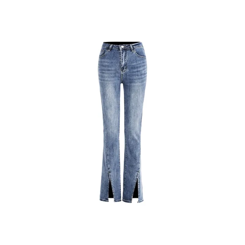 Wen Shan Jeans Women's Vintage Blue-3