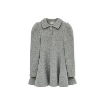 LOEWE Long Sleeved Dresses Women's Gray