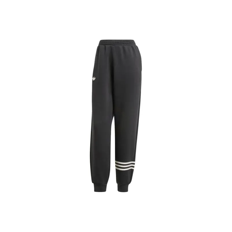 Adidas Women's Neuclassics Sweat Tracksuit Bottoms Black/Cloud White-0