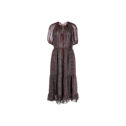 Ulla Johnson Berenice Floral-print Silk Dress