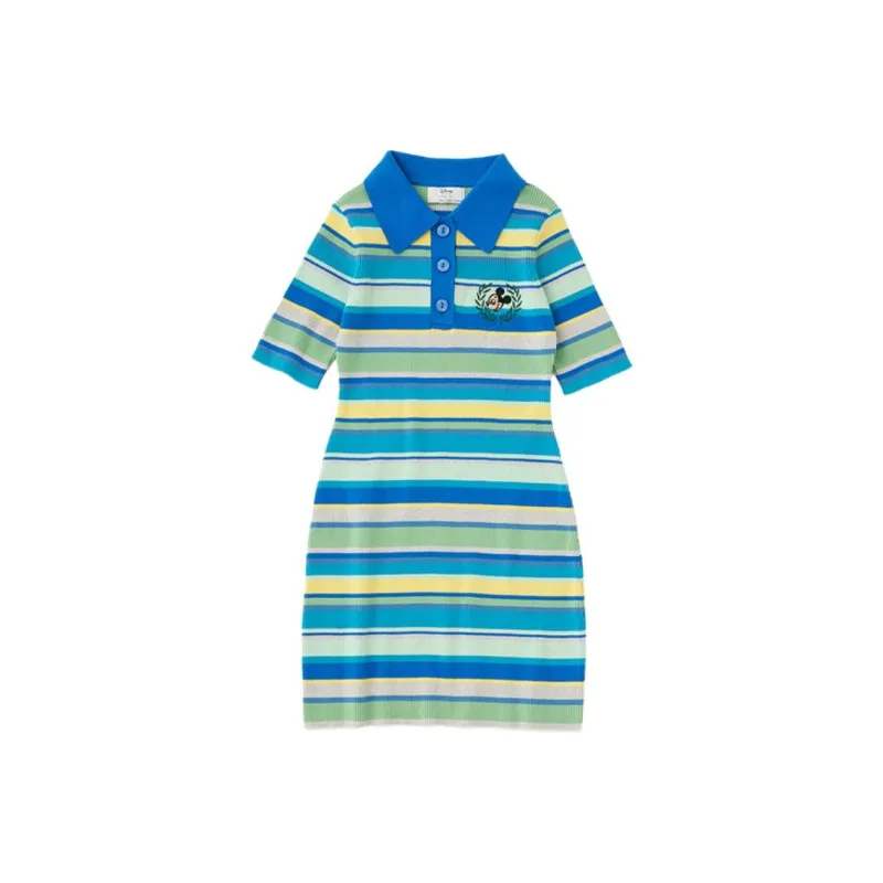 Disney X MOUSSY Disney/Disney Co branded Model Short Sleeved Dresses Women's-1