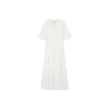 COS Short Sleeved Dresses Women's White