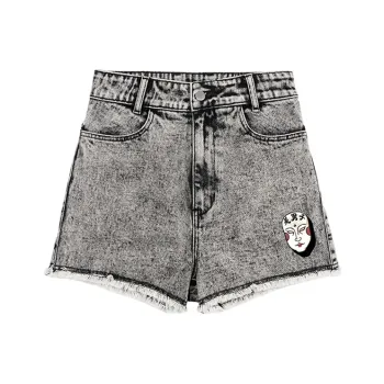 WOOKONG Denim Shorts Women's