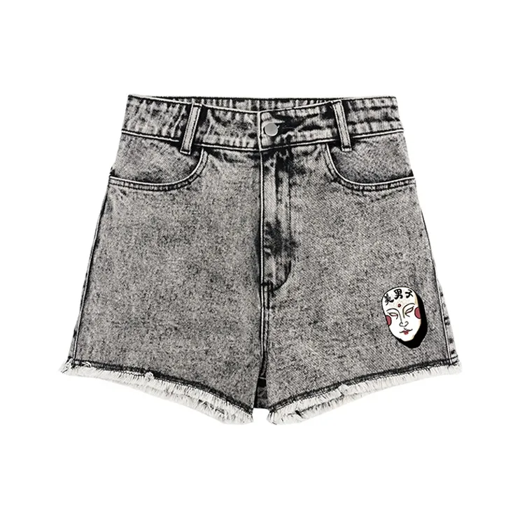 WOOKONG Denim Shorts Women's-0