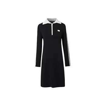 III VIVINIKO Long Sleeved Dresses Women's Black