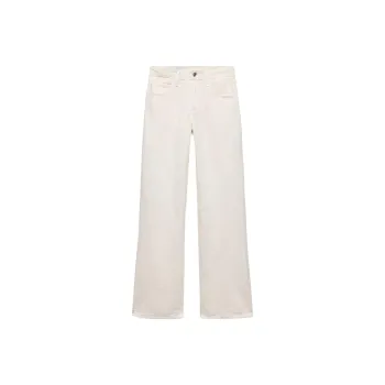 ZARA Trf Jeans Women's Frosted White