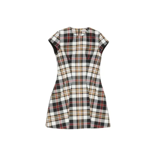 Acne Studios Runway Show Series SS25 Short Sleeved Dress Women's Multicolor