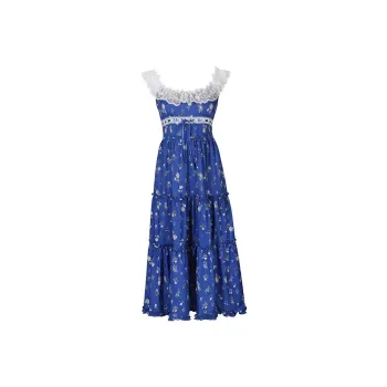 JOSR Sleeveless Dresses Women's Blue