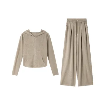 VIMLY Casual Suit Women's Dark Oat