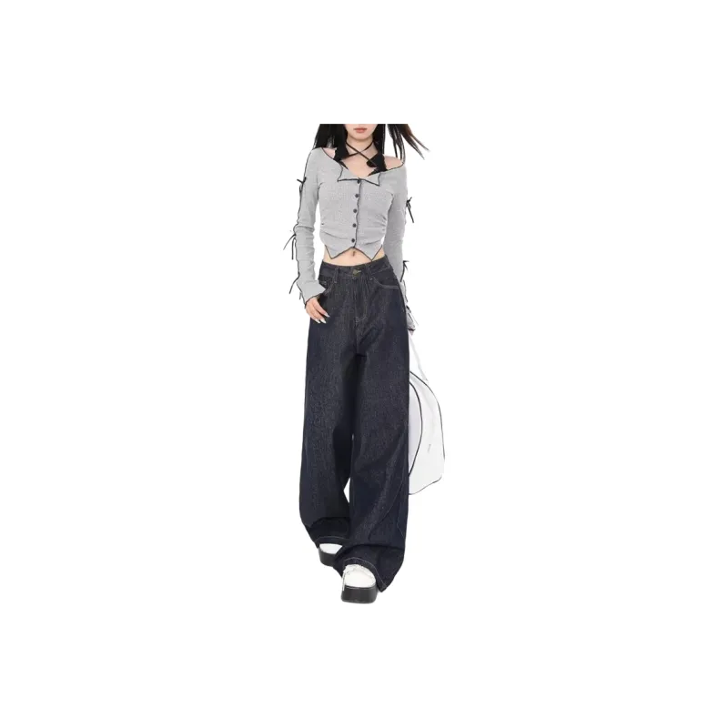 Kele Coco Jeans Women's Dark Blue-0
