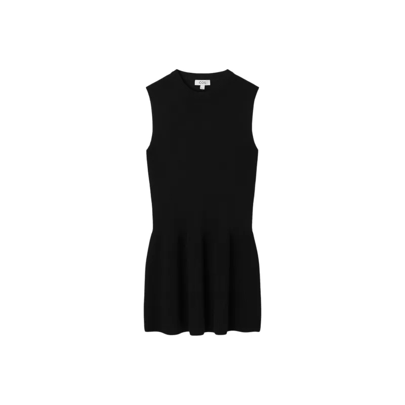 COS Sleeveless Dress Women's Black-0