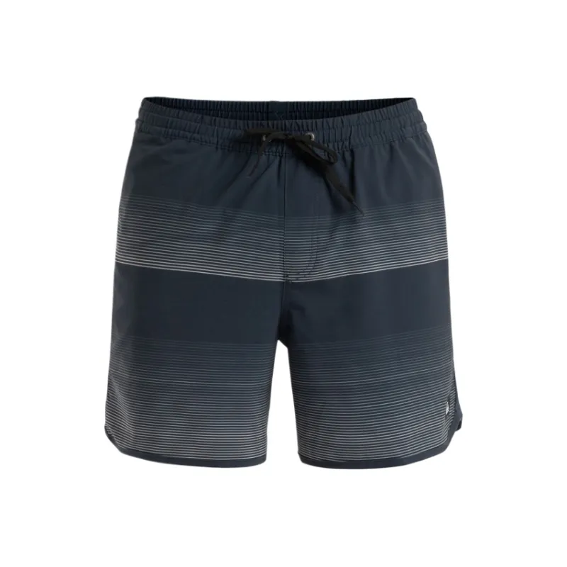Quiksilver Swimming Shorts Men's Black Marine Blue-0