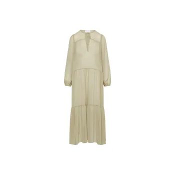 ARITZIA Little Moon Merida Dress Long-Sleeved Dresses Women's Tan Khaki/Tawny