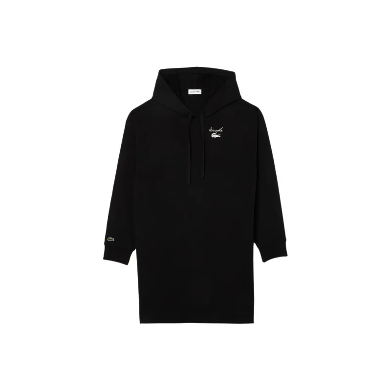 LACOSTE Long Sleeved Dress Women's Black-0