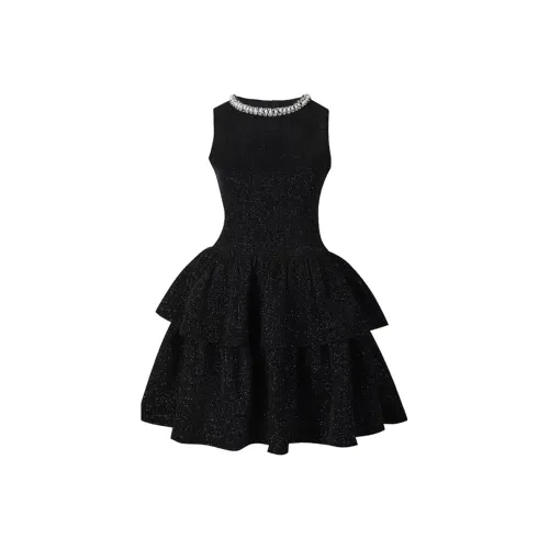 JOSR Sleeveless Dress Women's Black