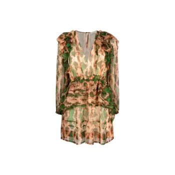 Ulla Johnson Adelaide Abstract print Silk Minidress