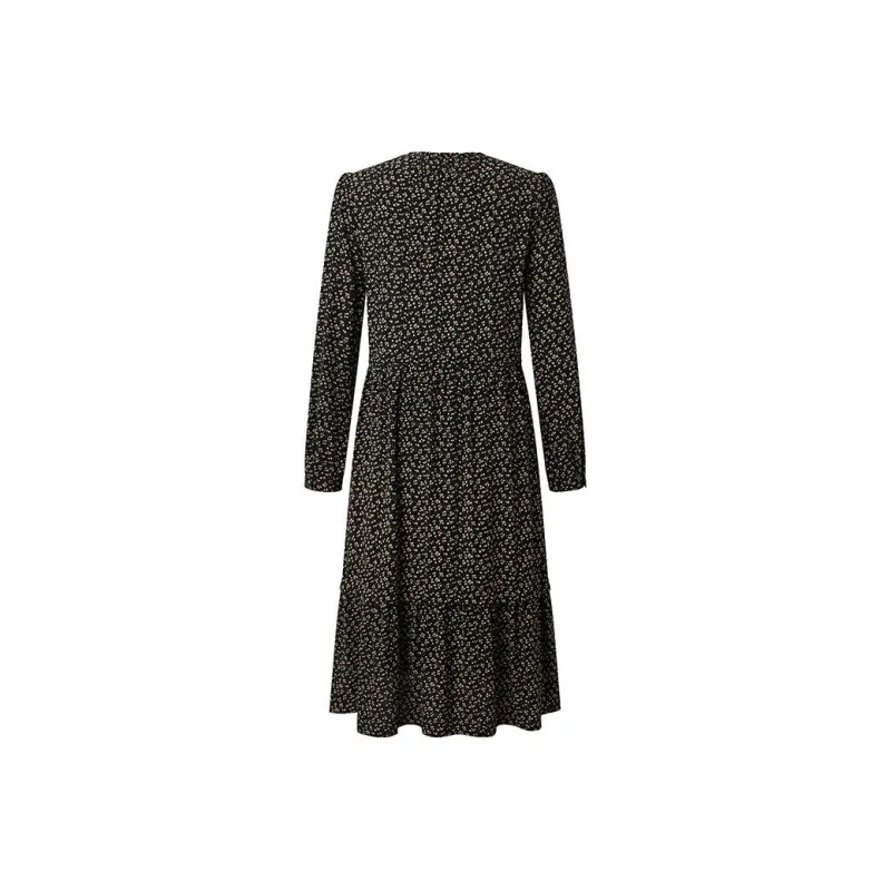 HAZZYS Long Sleeved Dresses Women's Black-1