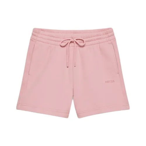 ARITZIA Cozy Sweatfleece Boyfriend Mid-Thigh Short Casual Shorts Women's Tart Pink/Acid Pink