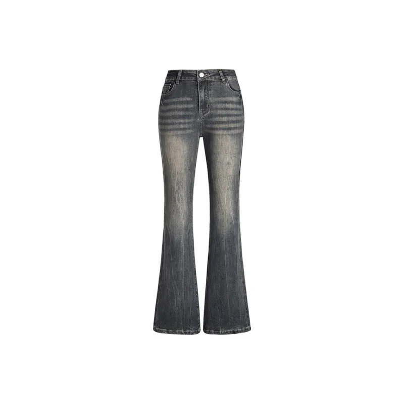 Wen Shan Jeans Women's Vintage Blue-0