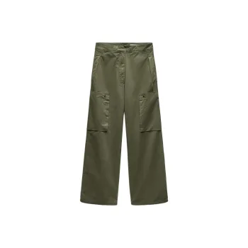 ZARA Cargo Pants Women's Green
