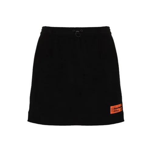 HERON PRESTON Casual Short Skirts Women's Black