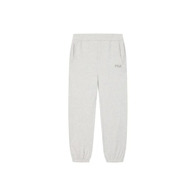 FILA Knitted Sweatpants Women's Moonlit Heather Gray-0